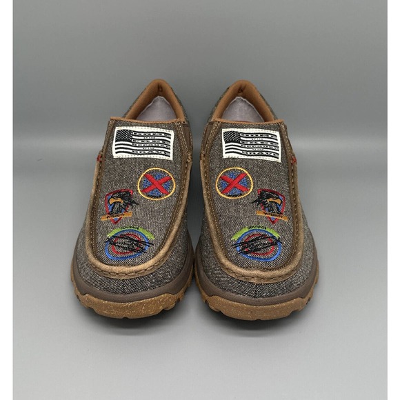 Twisted X EcoTWX VFW Slip On Driving Moc Shoes MXC0010 Men's Size 10.5 - Picture 7 of 12